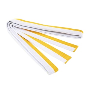 Cinturones de karate de alta calidad para hombre, bordado personalizado, todos los tamaños, de color, taekwondo, judo - Product Image 1