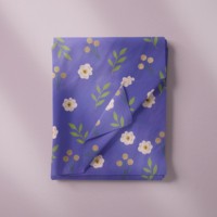 Nouvel Arrivage Boutique Tissu 100% Coton Imprimé Fleurs Petites Motives Léger et Doux en Coton Lawn pour Robes et Vêtements