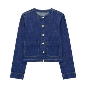 Nueva Camisa Casual para Mujer, Chaqueta de Mezclilla Vintage de Alta Calidad, Blusa de Manga Larga - Product Image 1