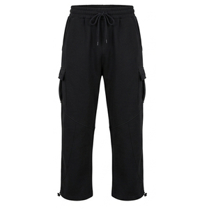 Pantalones Cargo Jogger para Hombre, Personalizados al por Mayor, de Corte Holgado, de Forro Polar, Pantalones Deportivos de Algodón Premium de 300GSM, Pantalones Cargo con Múltiples Bolsillos - Product Image 1