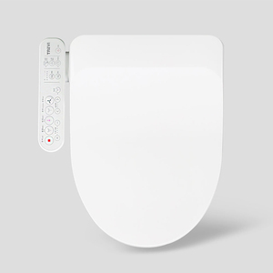 Siège de bidet électronique TREVI ALB-3600, design moderne, buse antibactérienne, température réglable, jet vertical - Meilleur rapport qualité-prix - Product Image 1
