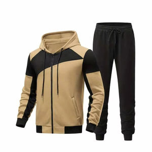 Conjunto Deportivo de 3 Piezas para Hombre, Marca de Lujo Original NK Tech, Sudadera con Capucha y Pantalones de Felpa Estampados, 2 en 1 - Product Image 1