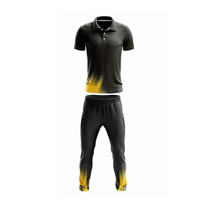 Uniforme de Cricket Personalizable, Nuevo Modelo de Camiseta y Pantalón con Diseño de Equipo, Conjuntos de Cricket Personalizados con su Propio Logotipo, Manga Corta - Product Image 1