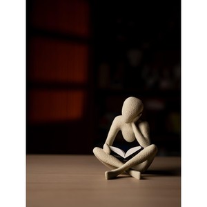 Escultura Geométrica Hecha a Mano en Madera de Sheesham |   Arte Minimalista para Mesa |   Venta al por mayor - Product Image 3