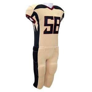 <b>Best</b> High Quality XL Size Polyester Breathable <b>Football</b> Uniform for Adults New Style Sublimation Plus American <b>Football</b> Wear - Product Image 1