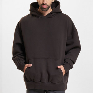 Sudadera con capucha y cremallera en blanco, de alta calidad, estilo urbano, peso pesado 400 g/m², 100% algodón, tallas grandes, personalizada, para hombre, con impresión digital, al por mayor. - Product Image 1