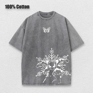 Camiseta con estampado de Anime Demon Slayer, estilo Retro Harajuku, jersey de manga corta unisex para hombres y mujeres - Product Image 2