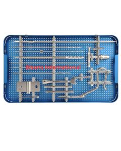 Kit d'instruments manuels en acier inoxydable BISONS pour clouage intramédullaire du tibia – Système complet d'orthopédie pour clouage intramédullaire - Product Image 3