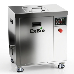 Procesador Continuo de Residuos Alimenticios, Motor Ecológico, Acero Inoxidable, Sin Olores, para Cocinas Comerciales Grandes, Eliminación Estable de Desechos - Product Image 1