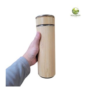 Stainless Steel Vacuum Flask Tea Infuser Insulated Water <b>Bottle</b> Portable <b>Travel</b> Tumbler Business Gift - Product Image 5
