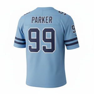 Maillot de football personnalisé Chicago – Homme adulte, mélange Spandex/Coton/Bambou, imprimé par sublimation, respirant, en stock, vente en gros - Product Image 2