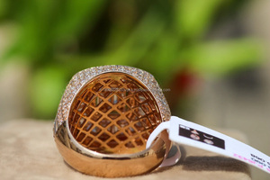 Hip Hop Cluster <b>Ring</b> 925 Sterling <b>Silver</b> Emerald Cut Prong Setting for Women <b>Men</b> Engagement or Wedding for Anniversary Gift - Product Image 3