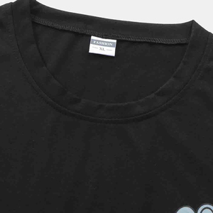 Men's Casual Summer Shirts Shorts Set Short-Sleeved T-Shirt 100% Bamboo Fiber Eco-Friendly 3D Printed Pattern Custom Logo Acid - Product Image 4