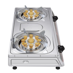 9-ngọn Lửa Đôi Burner Bếp <span class=keywords><strong>gas</strong></span> thép không gỉ Tabletop Bếp <span class=keywords><strong>gas</strong></span> với tự động đánh lửa cho nhà bếp nhà hàng <span class=keywords><strong>gas</strong></span> cooktops - Product Image 4