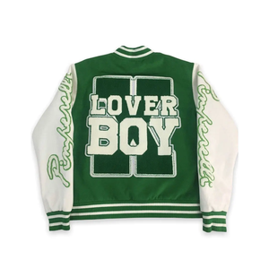 New Custom Design Men's Varsity Baseball <b>Jacket</b> 100% Cotton Soft Shell Microfleece Plus Size <b>Winter</b> Fashion - Product Image 3