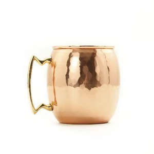 Metal Copper Mug Handmade Eco-Friendly 16oz High Quality Classic <b>Goblet</b> Bottle Opener & Ice Bucket Set Luxury Home Bar Uses - Product Image 5