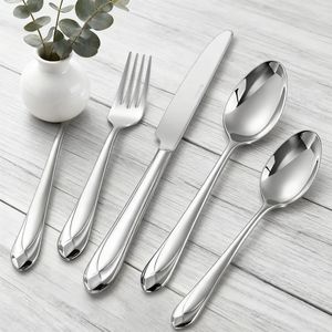 Steel Cutlery Set Crafted from premium-quality stainless steel for superior durability. Elegant and modern cutlery designed - Product Image 5