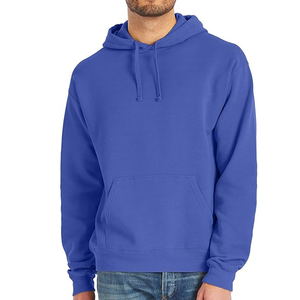 Sweat à capuche zippé surdimensionné en coton et polyester pour hommes, poids lourd 400gsm, logo personnalisé, hiver, coupe boxy, épaules tombantes, design uni, numérique - Product Image 4