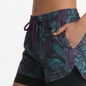 Vêtements de plage à séchage rapide, vêtements de sport légers, vêtements de performance extensibles, vêtements de voyage confortables, shorts de plage élégants pour femmes - Product Image 4