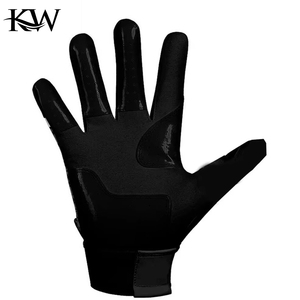 Muestra gratuita personalizada de guantes de fútbol americano ligeros y antideslizantes, último estilo, guantes únicos y de primera calidad al mejor precio. - Product Image 3