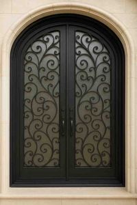 Portes d'entrée de luxe et designs de portes en fer pour maisons modernes |   Portes, fenêtres et solutions d'entrée extérieures en métal durable - Product Image 3