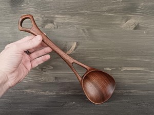 Wooden Serving Spoon Natural <b>Kitchen</b> Cooking Spoon Handcrafted For Serving Food Ideal For Home <b>Kitchen</b> Cooking Tool - Product Image 5