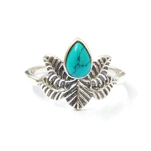 <b>Turquoise</b> Fashion <b>Ring</b> 3.1 Grams Weight - Product Image 1