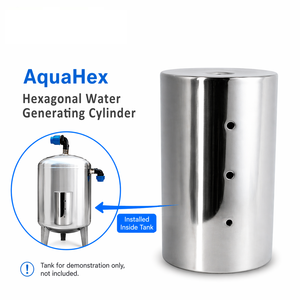 Sistema de Acondicionamiento de Agua para Aves de Corral AquaHex, para Agua Potable de Pollos |   Dispositivo de Optimización de Agua de Acero Inoxidable 316L - Product Image 2