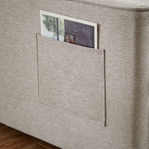 Sofá Cama Futón Moderno de Tela 3 en 1 Convertible, Cama Plegable Murphy, Sofá Reclinable Pequeño con Cama Extraíble - Product Image 6