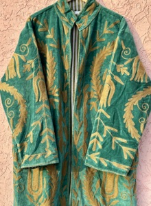 Most Trending Winter Festival <b>Women's</b> Handmade <b>Velvet</b> Eco-Friendly Long Suzani Embroidery Reversible Custom <b>Jacket</b> Wholesale - Product Image 3