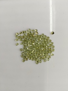 Peridoto natural de 3 mm en forma de corazón, piedra preciosa suelta de la mejor calidad para la fabricación de joyas - Product Image 6