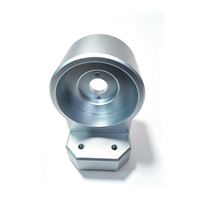Support de fixation de moteur en alliage d'aluminium de précision CNC pour bras robotique, pièces usinées sur mesure