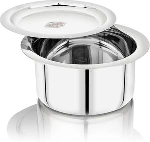 Olla de Cocina Duradera de Acero Inoxidable, Olla para Sopa Antiadherente con Tapa, Olla Grande Resistente al Calor, Fácil de Limpiar, Utensilios de Cocina - Product Image 3