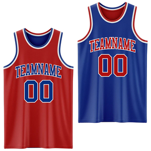 Maillot de basket-ball réversible, vêtements de sport d'équipe, impression par sublimation - Product Image 1