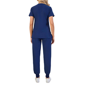 Tenues d'hôpital pour hommes en tissu jersey Spandex avec technologie de détection des épingles, tailles/couleurs/logos personnalisables, adaptées aux 4 saisons - Product Image 5