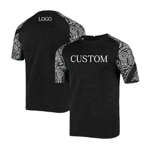 Black Short Sleeve Training Uniform Sportswear Football Shirt Customized Soccer Wear Printing Soccer Clothing Soccer Jersey - Product Image 1