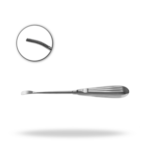 Râpe nasale Aufricht 21 cm, instrument chirurgical ORL, outil de coupe osseuse ascendante pour rhinoplastie - Product Image 1