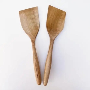 Juego de Cucharas de Cocina de Madera Natural, No Tóxicas, Aptas para Alimentos y con Acabado Liso, Ideal para Uso en el Hogar, Cocina, Restaurantes y Hoteles - Product Image 4