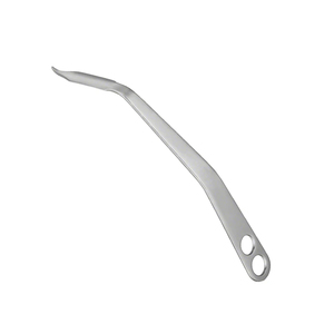 Elevador Óseo Angulado, Instrumento Quirúrgico de 245 mm, Punta Afilada de 2 mm, Ancho de Mandíbula de 15 mm, Herramienta Ortopédica de Acero Inoxidable - Product Image 1