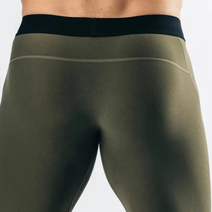 Men <b>Shorts</b> Athletic Workout Stretch Fabric Men <b>Compression</b> <b>Shorts</b> Breathable Moisture Wicking Fitness Gym Wear Reasonable - Product Image 4