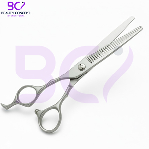 Ciseaux à effiler les cheveux de 6,0 pouces en acier inoxydable, ciseaux de barbier pour salons, ciseaux texturisants de haute précision avec dents pointues - Product Image 3