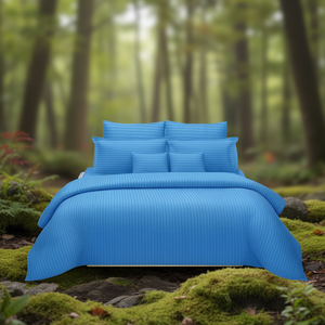 Edredón Suave y Cálido de 300 Hilos, 108x108 Pulgadas, Tamaño King, con Rayas, Relleno de Poliéster, Acolchado, para Hogar y Hotel, Tamaño Personalizado Disponible - Product Image 3
