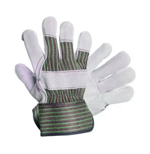 Gants de sécurité en cuir de vachette de qualité supérieure, résistants à l'abrasion, à la chaleur, anti-vibrations, antistatiques, conformes aux normes CE - Product Image 2