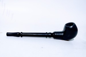 Pipe à herbes en bois faite à la main, forme irrégulière, durable, objet d'art, objet de collection, artisanat naturel - Product Image 4