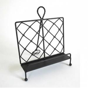 Porta Libros de Cocina de Metal con Diseño Impresionante, Color Negro, para el Hogar, Cocina, Porta Recetas, Soporte para Menús de Hoteles y Restaurantes - Product Image 2