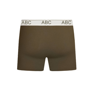 Calzoncillos bóxer para hombre al por mayor con logotipo personalizado directo de fábrica, cintura elástica, ropa interior informal, opción multicolor, Bangladesh - Product Image 2