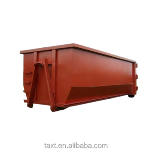 Custom sized outdoor industrial waste recycling tipper hook lift bins available
