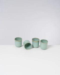 Elegante Taza de Café de Cerámica con Acabado Mate Limpio, Forma Recta, Diseño de Asa Equilibrada, Retención de Calor para Cocinas Minimalistas - Product Image 4