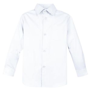Camisa Escolar de Manga Larga Personalizada para Niños, Uniforme Escolar Formal para Estudiantes, Camisa con Botones para Niños - Product Image 2