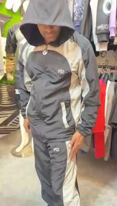 Nuevo Diseño, Chaqueta Cortavientos para Hombre con Logotipo de Goma en la Parte Delantera, Logotipo Bordado en la Parte Trasera, Traje Deportivo con Contorno Reflectante de Poliéster/Nailon - Product Image 2